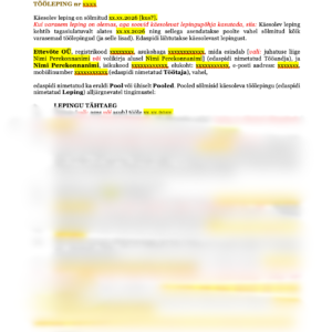 töölepingu põhi 2026